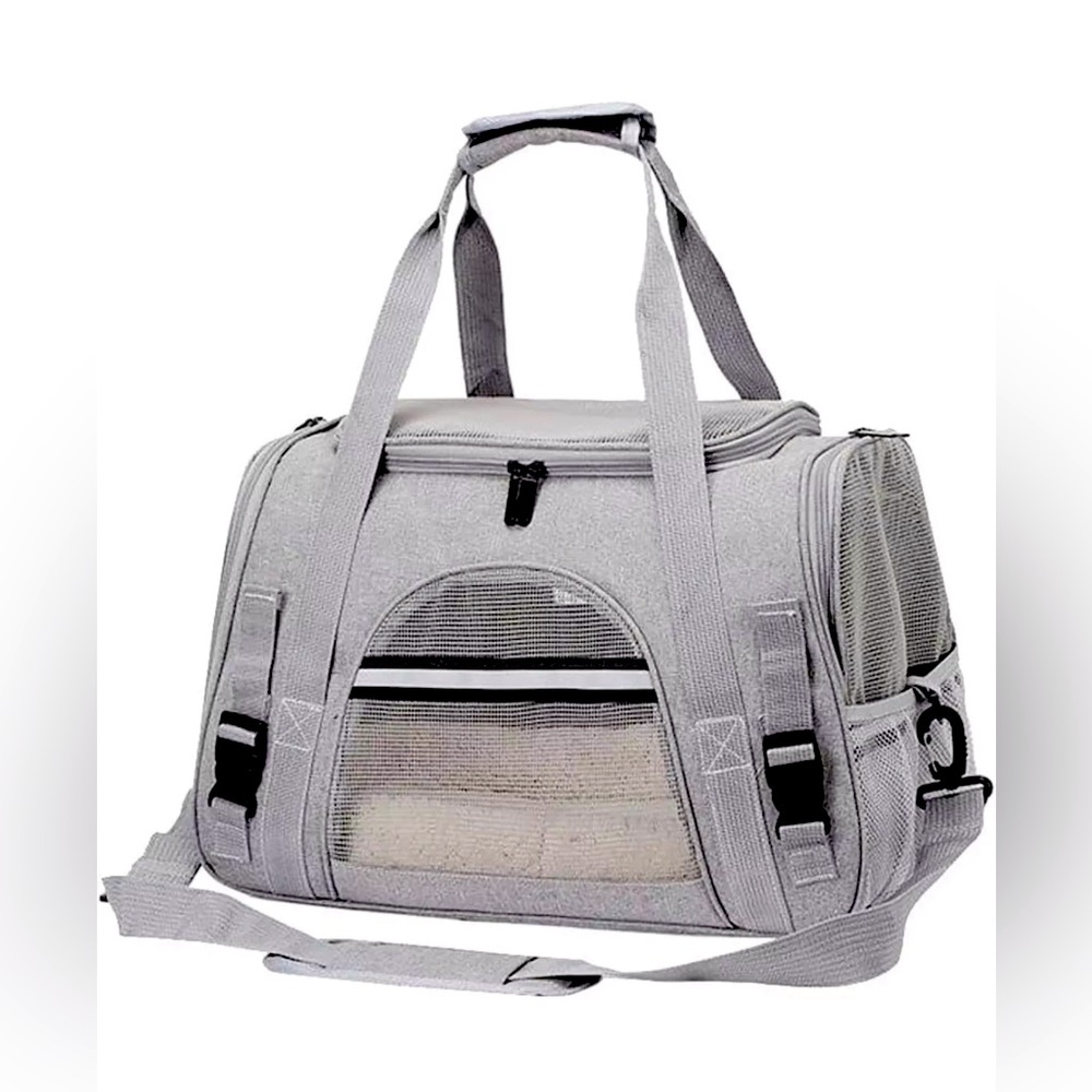 Pet Dog/Cat Carrier Bag Soft Sided Comfort Travel Tote Case Airline Approved US